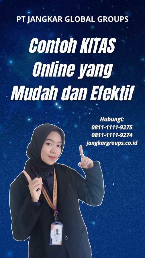 Contoh KITAS Online Yang Mudah Dan Efektif Jangkar Global Groups