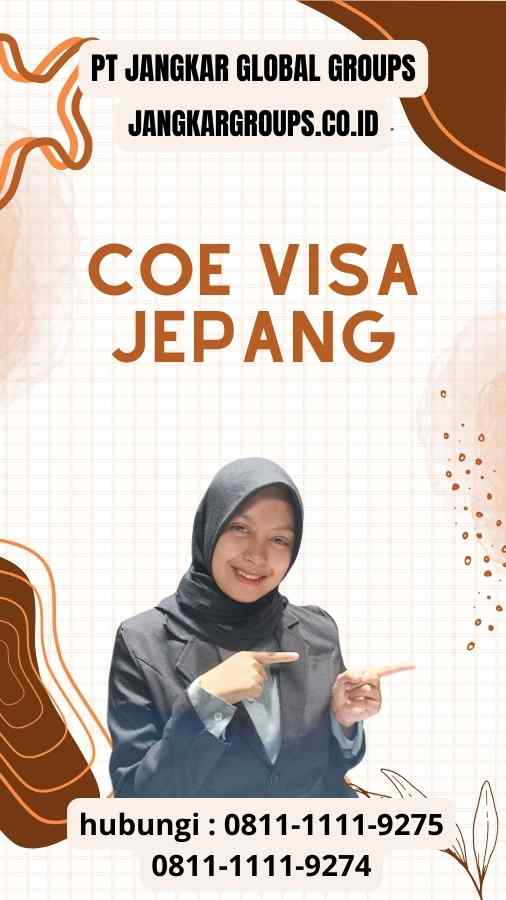 Coe Visa Jepang Cara Dan Persyaratan Jangkar Global Groups