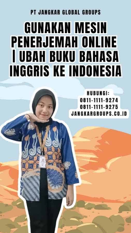 Ubah Buku Bahasa Inggris Ke Indonesia Jangkar Global Groups