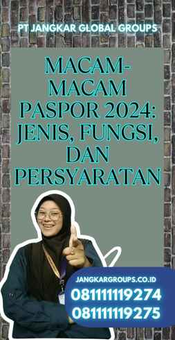 Macam Macam Paspor Jenis Fungsi Dan Persyaratan Jangkar