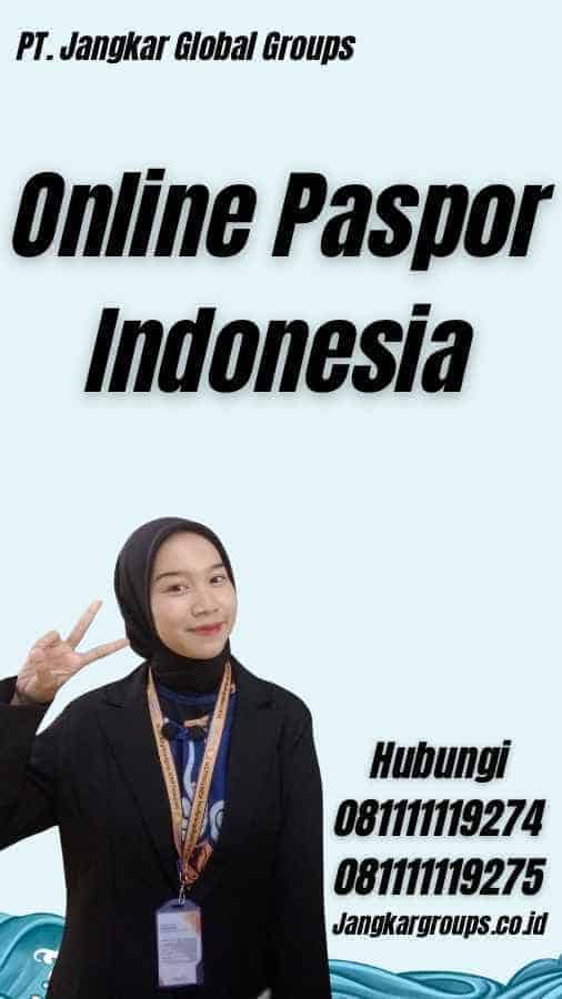 Online Paspor Indonesia Jangkar Global Groups