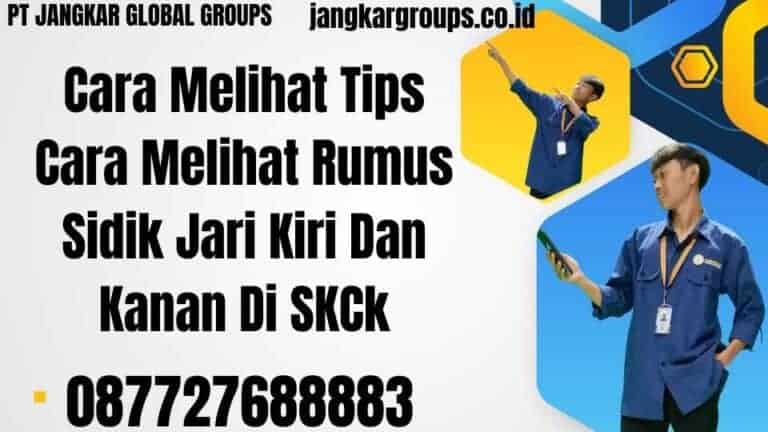 Tips Cara Melihat Rumus Sidik Jari Kiri Dan Kanan Di Skck Jangkar