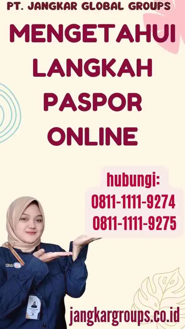 Langkah Paspor Online Proses Pengajuan Jangkar Global Groups