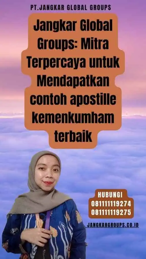 Contoh Apostille Kemenkumham Terbaik Solusi Terpercaya Jangkar