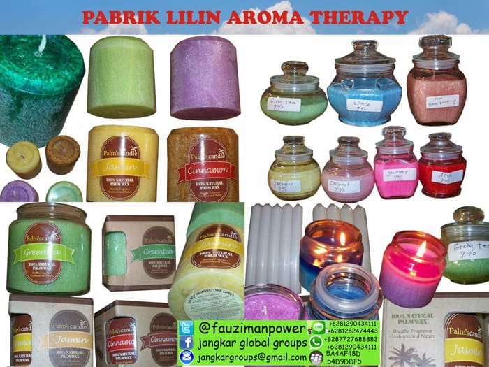 palm candle Home Industri Lilin