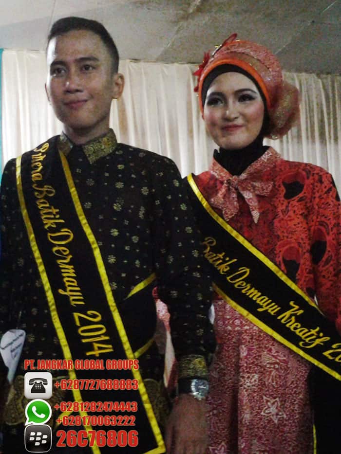 Putera Puteri Batik Dermayu nok dermayu 2014 juara batik kreatif dermayu