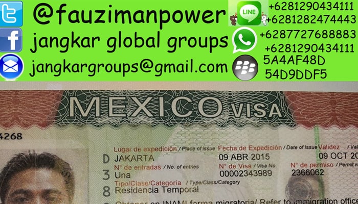 visa kerja mexico