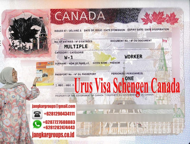 Contoh Visa Kerja Canada