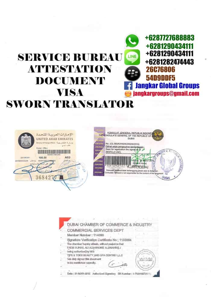 indonesia-service-bereau,certificate of employment uae