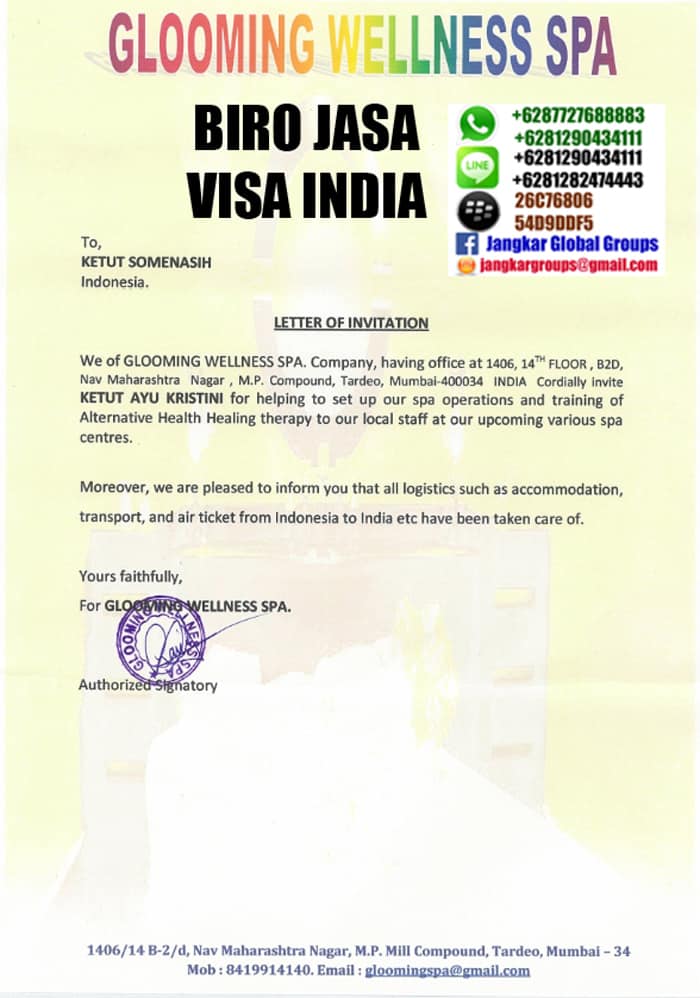 visa kerja india