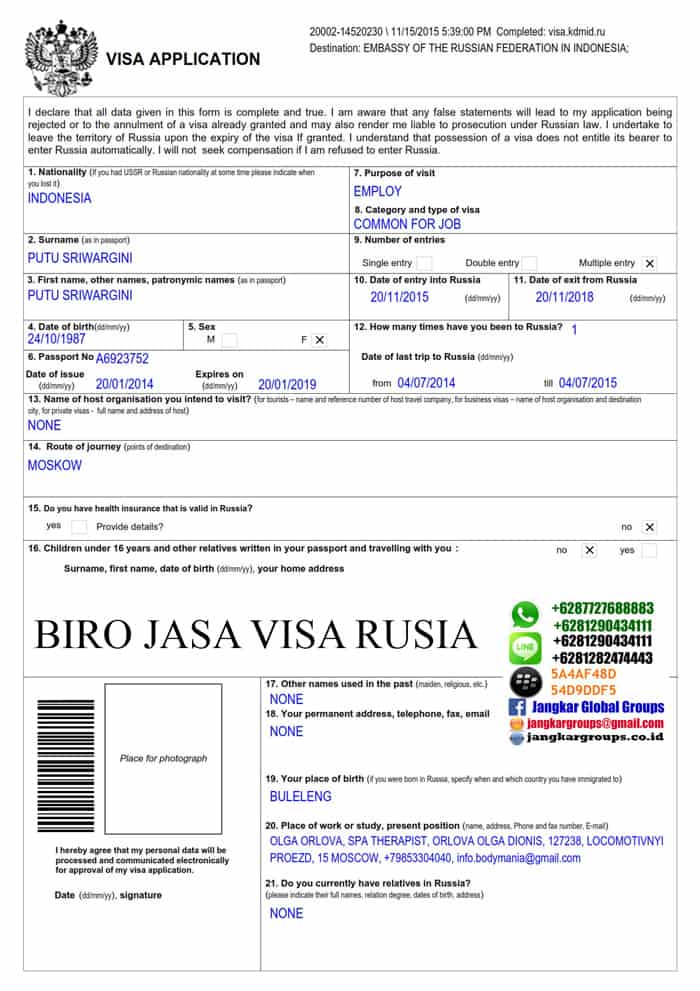 formulir-visa-rusia