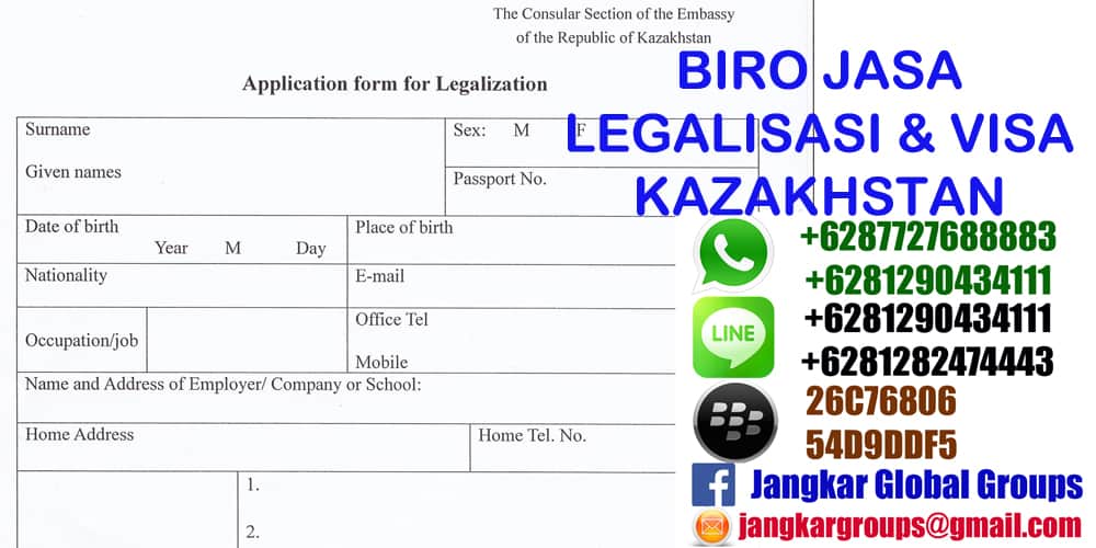 legalisasi dokumen di kazakhstan
