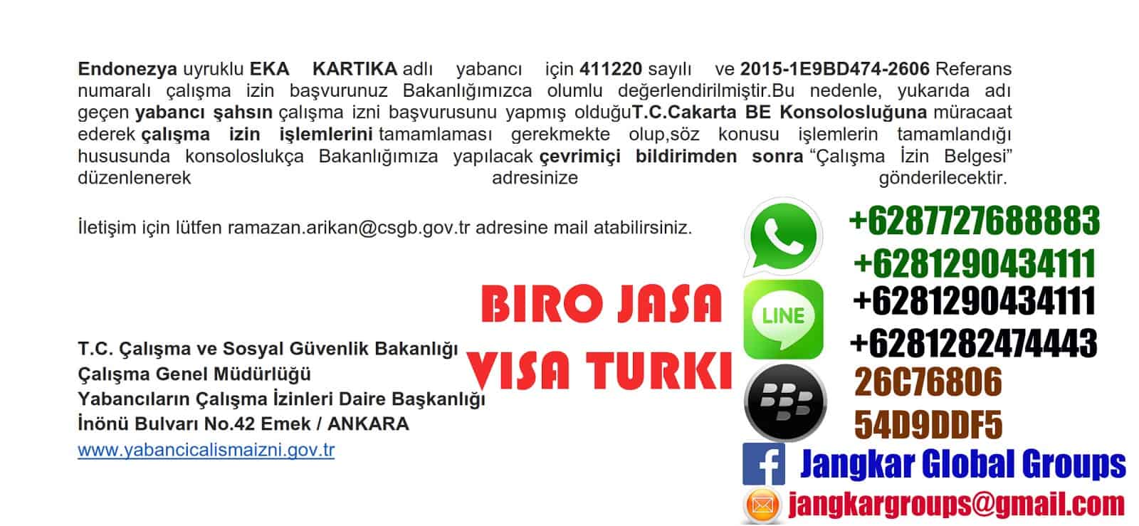 biro jasa turki agen kerja keluar negeri