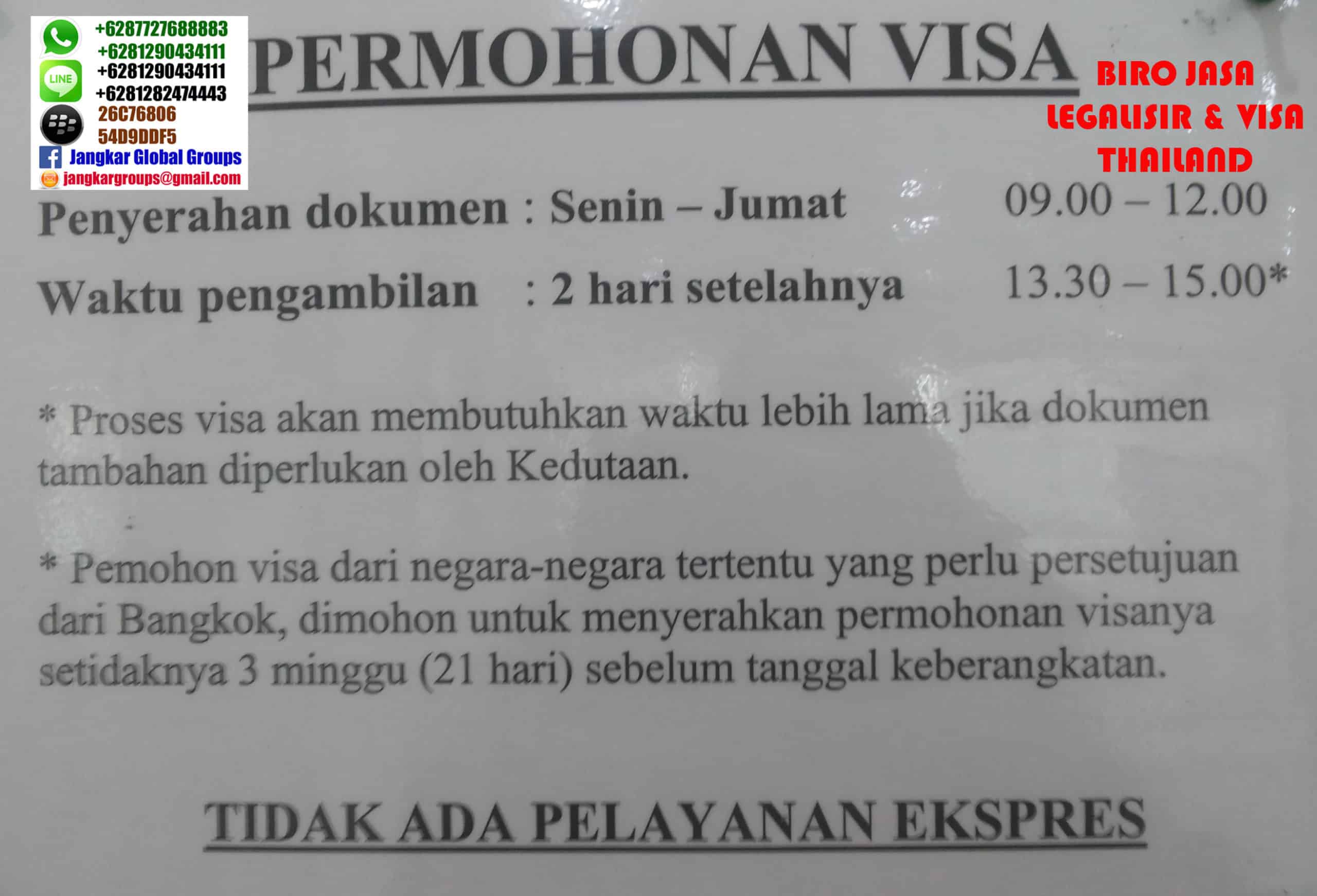 jasa visa kerja consular section thailand