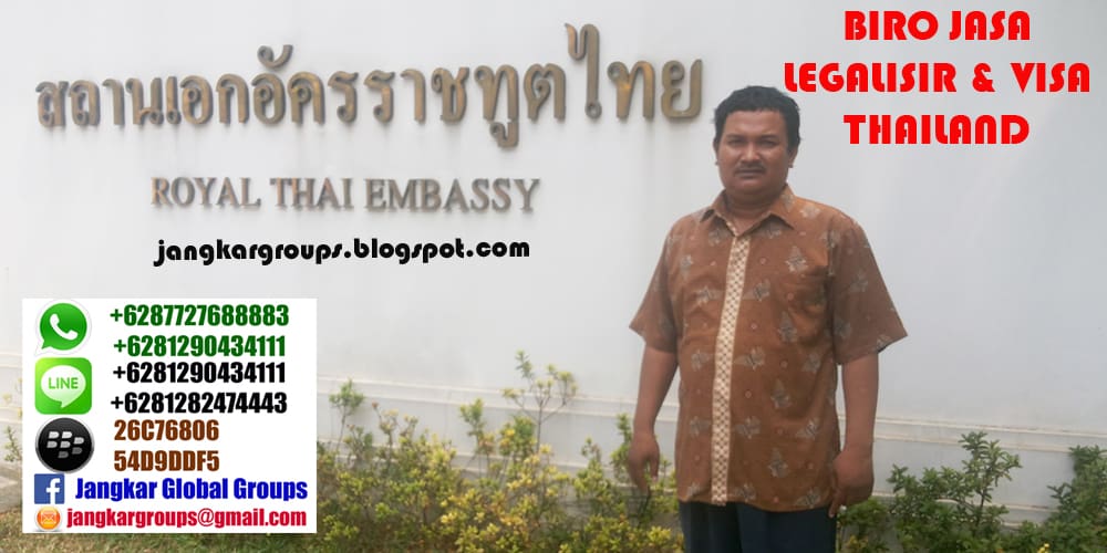 embassy thailand jakarta