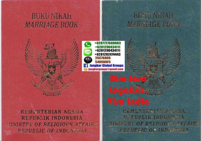 legalisir buku nikah di kedutaan india