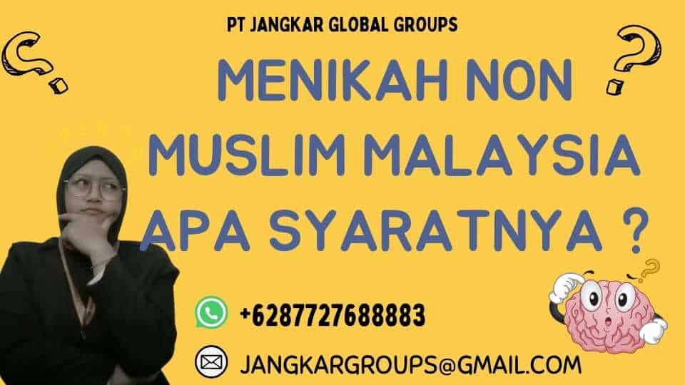 Menikah Non Muslim Malaysia