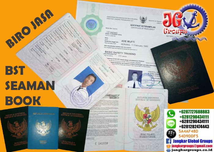 biro jasa bst seaman book persyaratan buku pelaut online