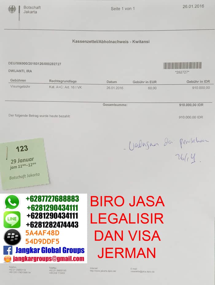 biaya-visa-jerman