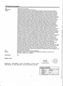 Surat edaran kedutaan mexico2, PERSYARATAN FREE VISA PELAUT KE MEXICO