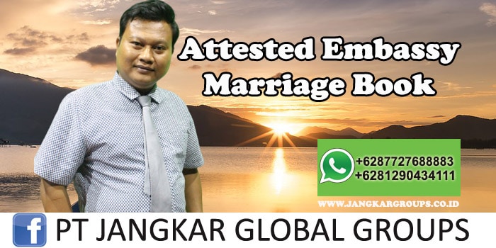 Attested Embassy Marriage Book