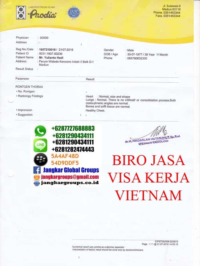 medical-vietnam15,Persyaratan visa kerja Vietnam