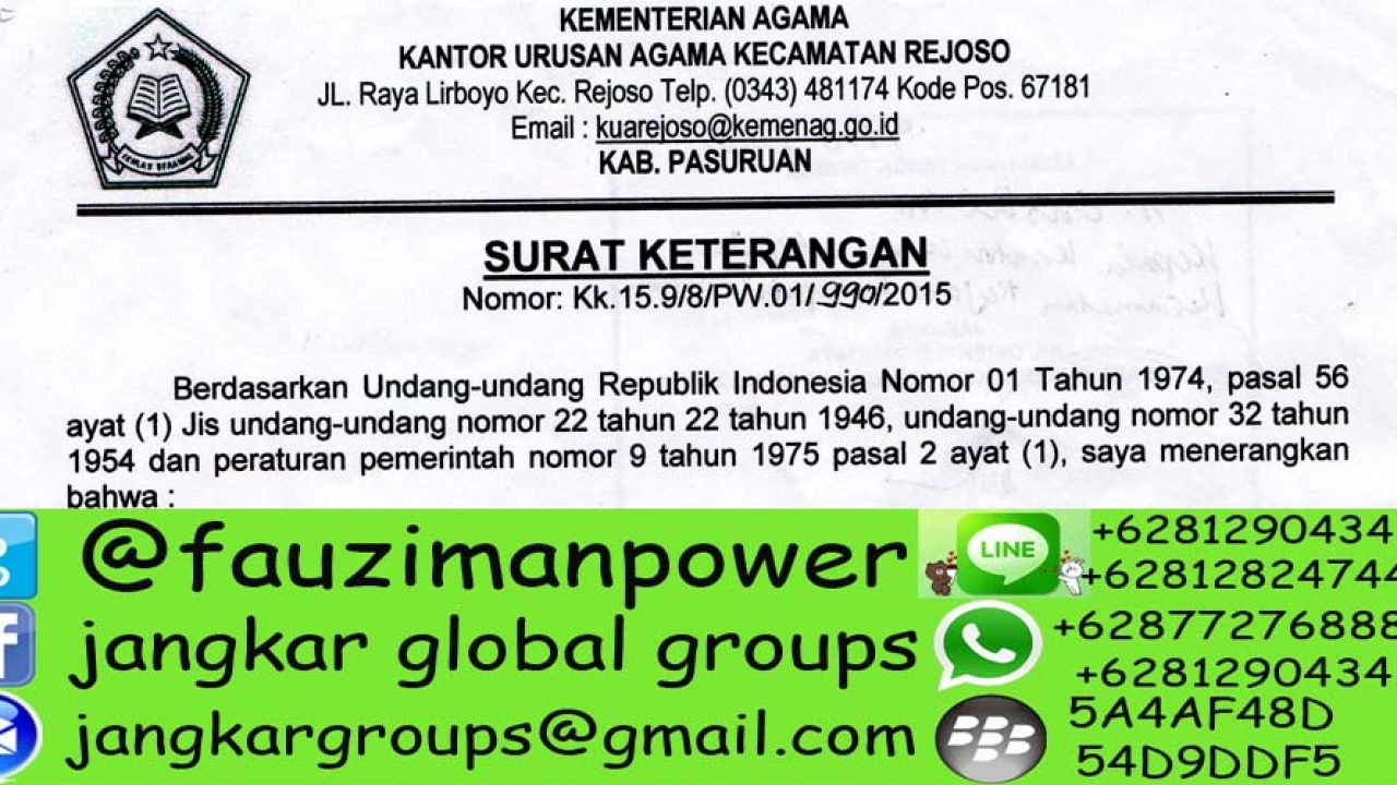 Surat Permohonan Interview  Contoh surat Permohonan