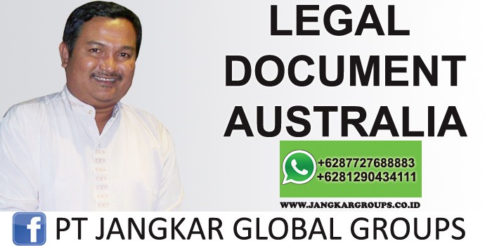 legal document australia