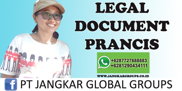 legal document prancis