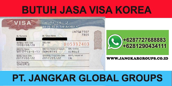 jasa visa korea Selatan, Jasa Pembuatan Visa Korea Selatan