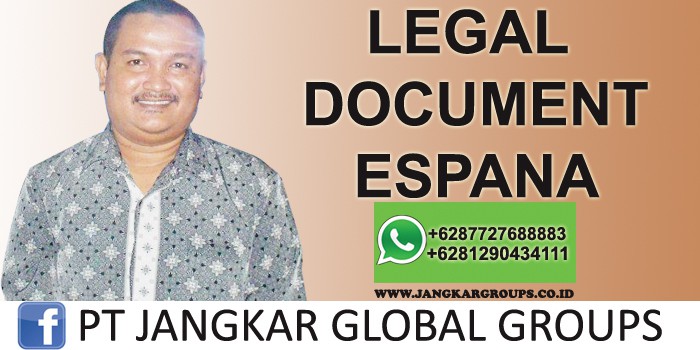 legal document espana