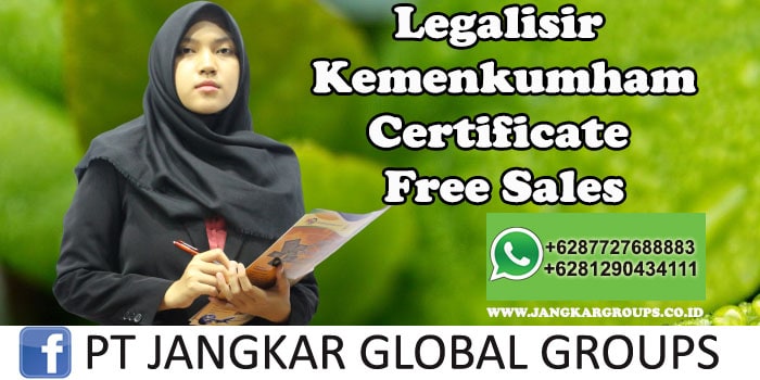 Legalisir Kemenkumham Certificate Free Sales