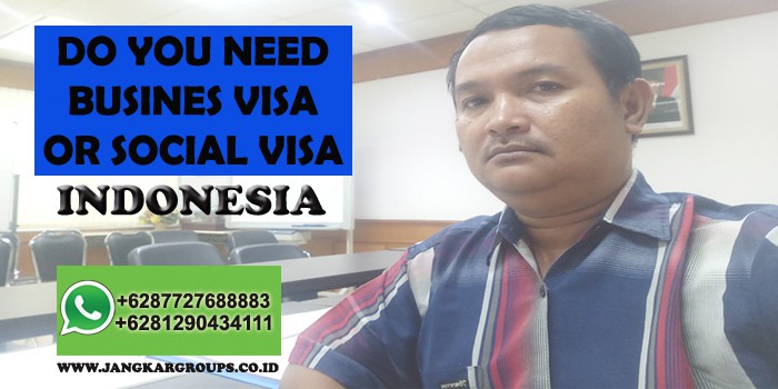 social visa indonesia