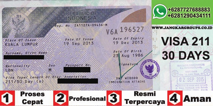 visa 211 30 days