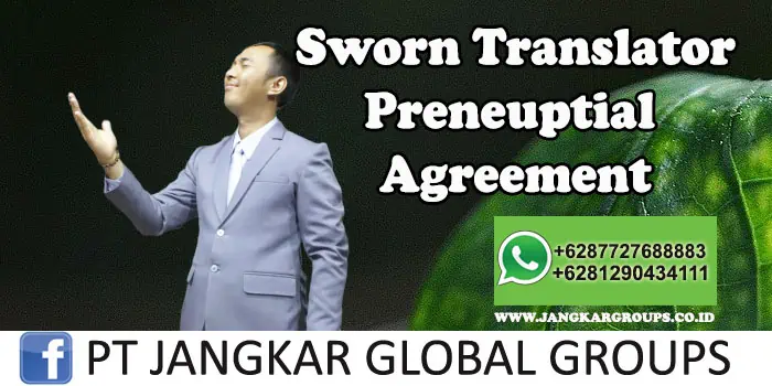 Sworn Translator Preneuptial Agreement