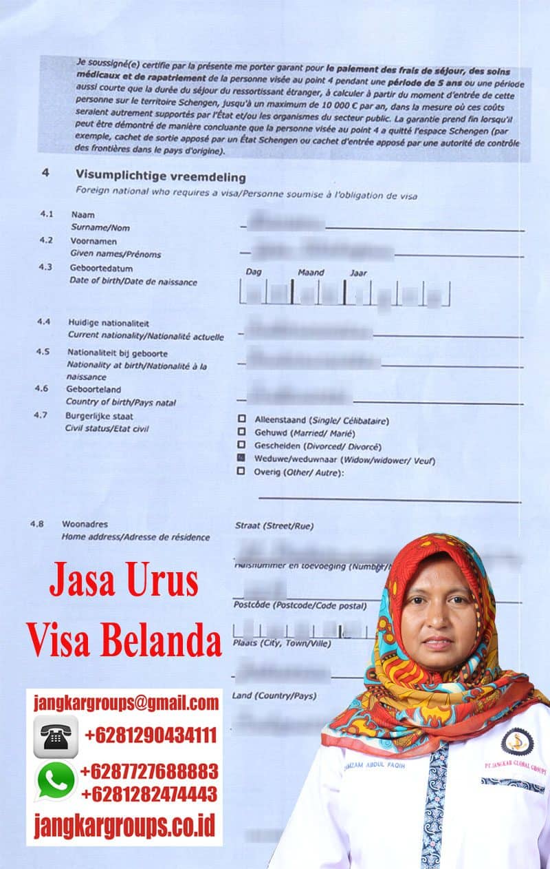 Contoh Surat Undangan Visa Belanda3