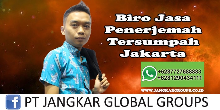 Biro Jasa Penerjemah Jakarta - Biro Jasa Penterjemah