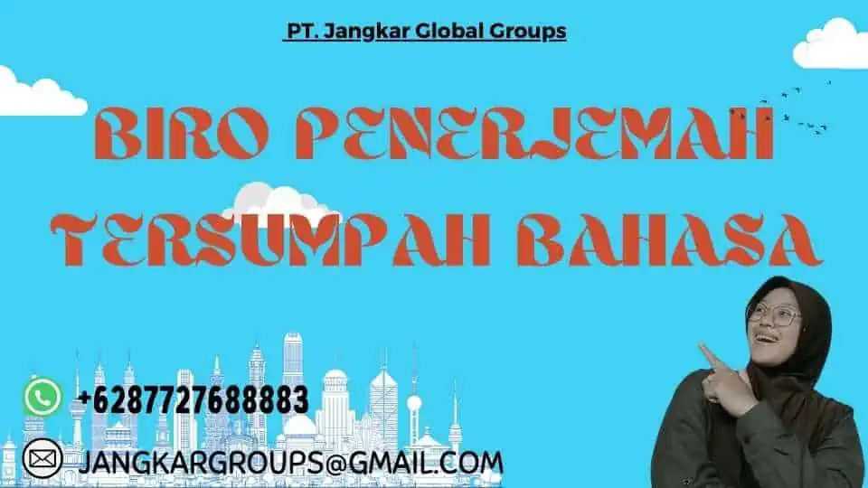 Biro Penerjemah Tersumpah Bahasa