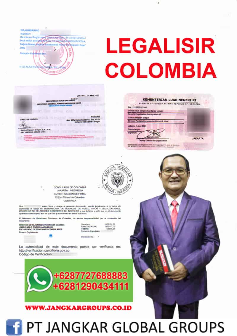 JASA LEGALISIR COLOMBIA
