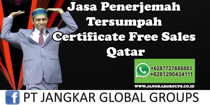 Jasa Penerjemah Tersumpah Certificate Free Sales Qatar