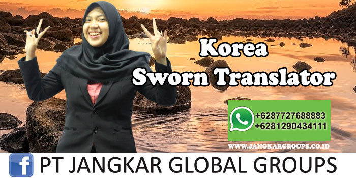 Korea Sworn Translator