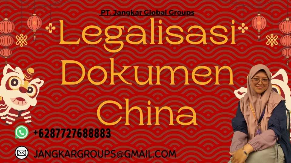 Legalisasi Dokumen China