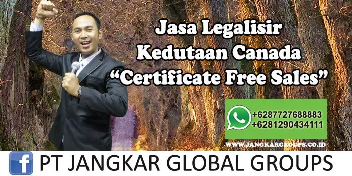 Legalisir Kedutaan Canada Certificate Free Sales