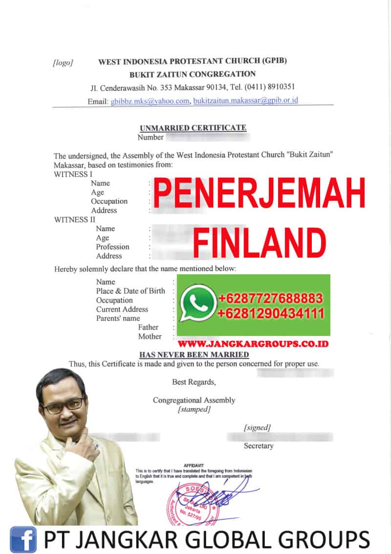 PENERJEMAH FINLAND