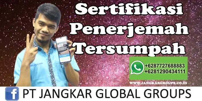 Sertifikasi Penerjemah Tersumpah