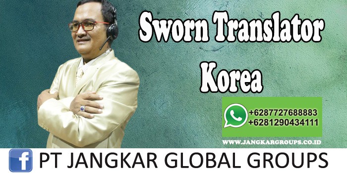 Sworn Translator Korea