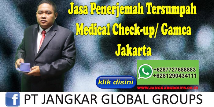 Medical check up gamca jakarta
