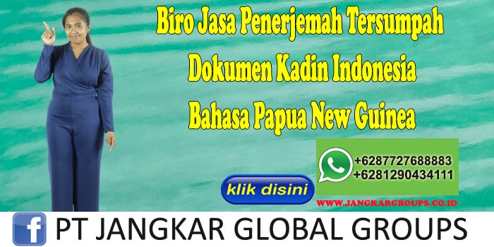 Dokumen Kadin Indonesia Bahasa Papua NG