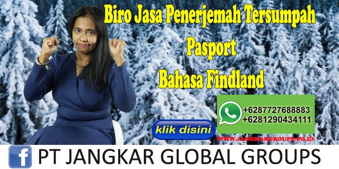 Biro Jasa Penerjemah Tersumpah Pasport Bahasa Findland
