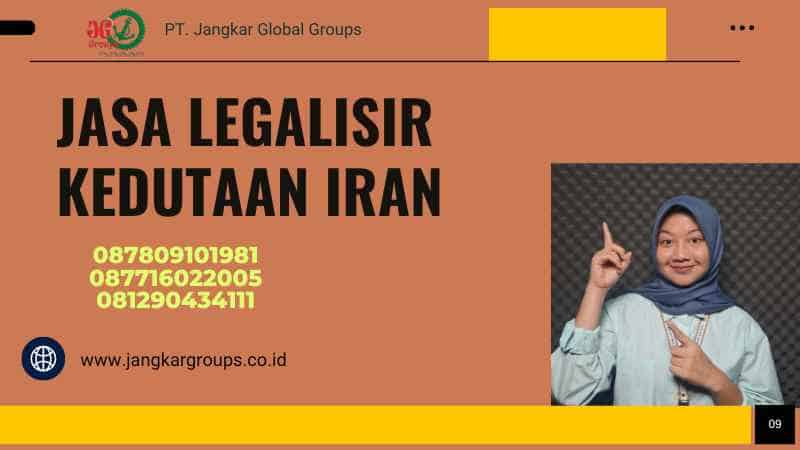 Jasa Legalisir Kedutaan Iran
